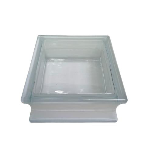 190 MM x 190 MM x 95 MM / MULIA CLEAR Glassblock Rooster Blok Kaca Biji