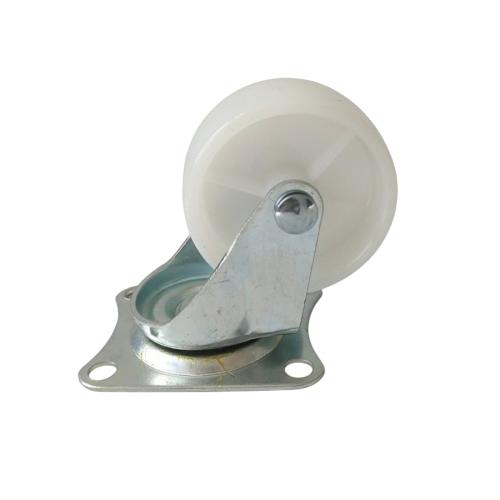 2 IN / GLX SP25 Roda Hidup Trolly Bentuk Plat 50 MM Nylon Warna 4 Pcs Dus