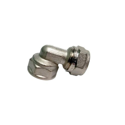 L 16 x 1/2 IN / FIDEM Knee Selang Pex Drat Dalam Ke Pipa Stainless