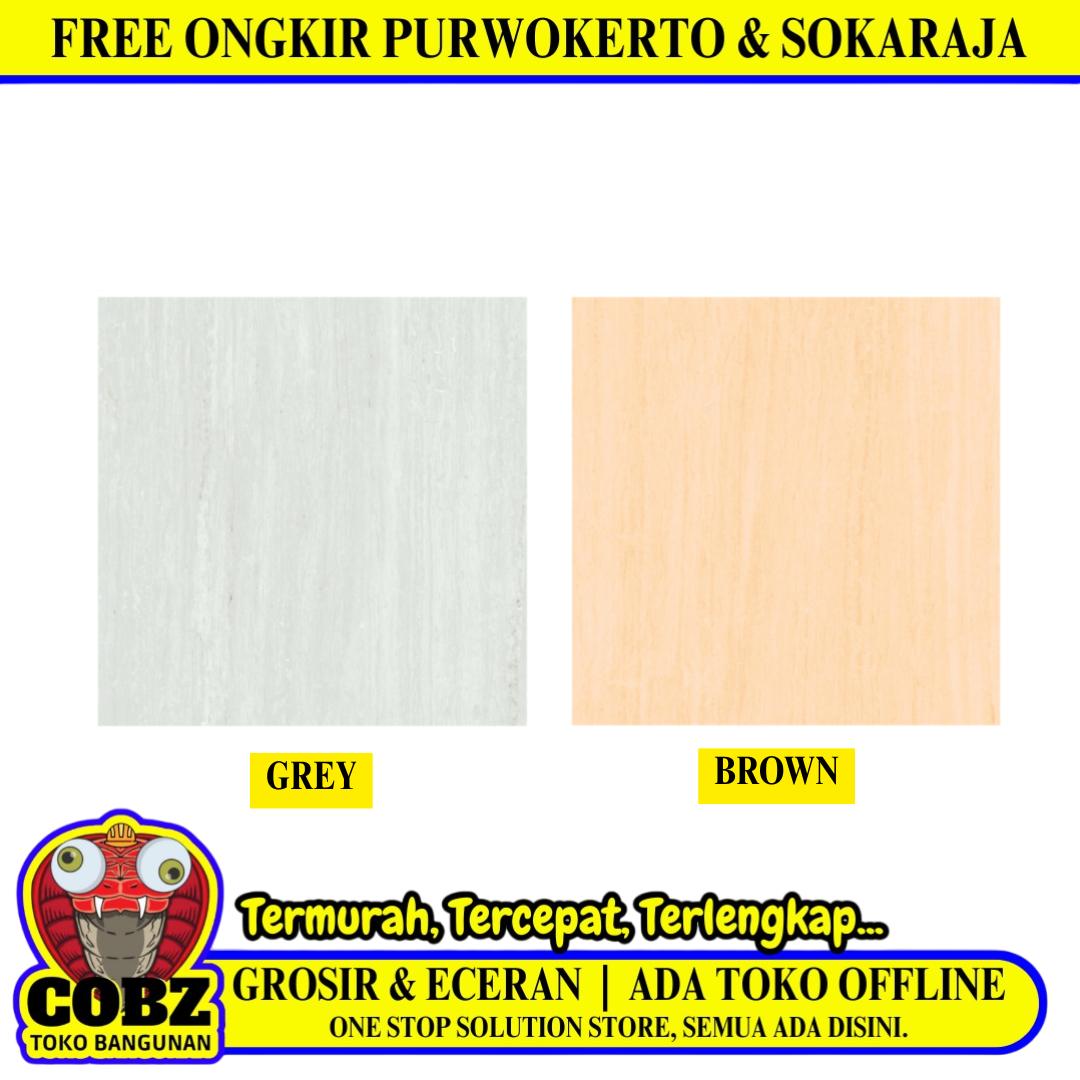 40 CM x 40 CM / ASIA TILE MORENO  Keramik Lantai Rumah Glossy Dus