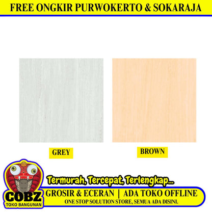 40 CM x 40 CM / ASIA TILE MORENO  Keramik Lantai Rumah Glossy Dus