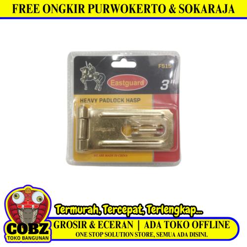 3 IN / EASTGUARD F515 Overpal Tempat Gembok Cantel Kunci Pintu