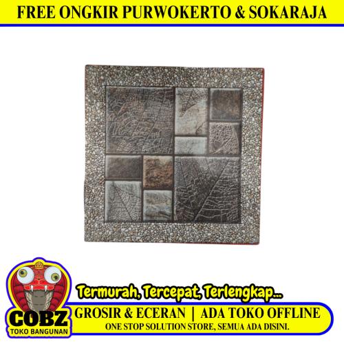 40 CM X 40 CM / ACCURA PLATINUM  Keramik Lantai Teras Garasi Matte Grey Dus