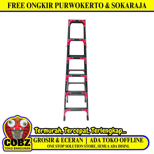 180 CM / FBS Tangga Lipat Aluminium Multifungsi Set