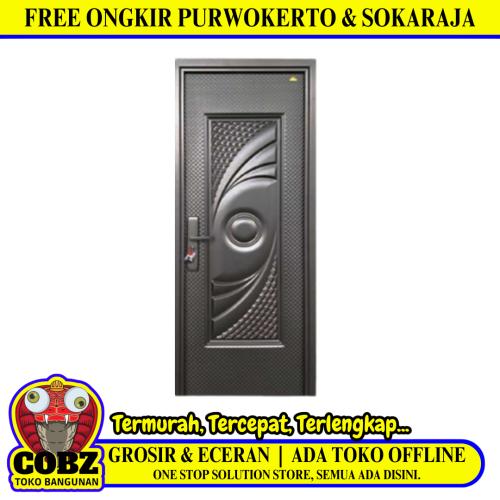 5 CM x 90 CM x 230 CM / FORTRESS GLX 90.01 SINGLE DOOR Pintu Kamar Mandi Baja Set