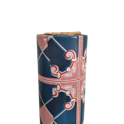 120 CM x 15 M / NANYA BPS 001 001 Karpet Perlak Lantai Meja Vinyl PVC Biru Roll