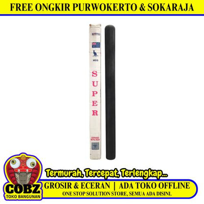 2.5 MM x 5 MM x 100 CM x 10 M / MDS Strimin Nyamuk Parabola Baja Black Roll