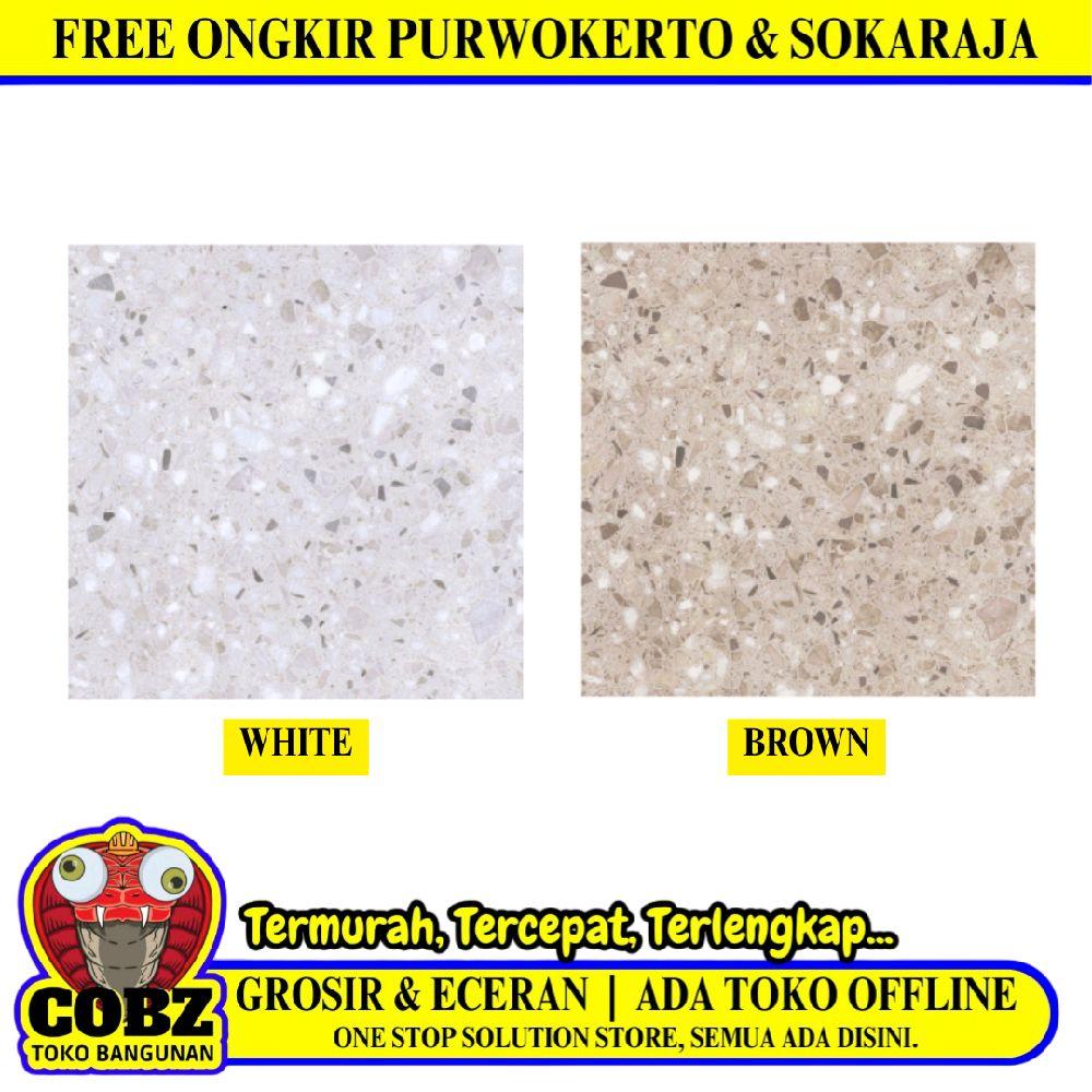 50 CM x 50 CM / PLATINUM DEXTER Keramik Lantai Teras Garasi Matte Dus
