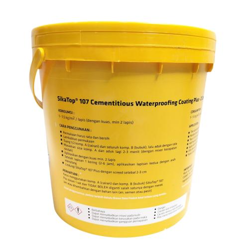 4 KG / SIKA TOP 107 Semen Waterproofing Anti Bocor 2 Komponen Set