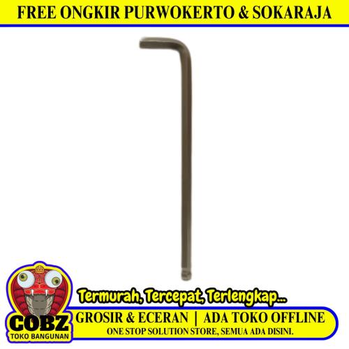 10 MM / TM Kunci L Hexagon Wrench Screw Panjang Per Pcs