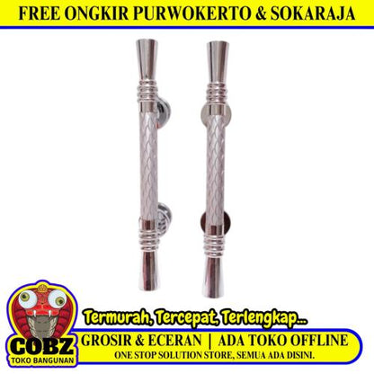 35 CM / BLUESKY Tarikan Pegangan Pull Handle Pintu Stainless Silver Set