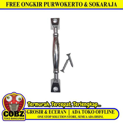 12.3 CM / IGM 004 Tarikan Pintu Pegangan Lemari Laci Jendela Stainless