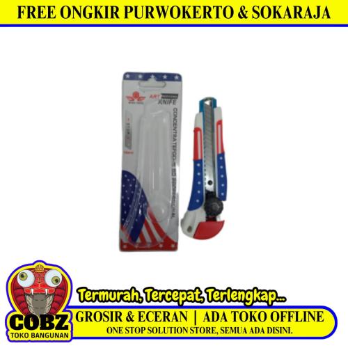 MINGYANG Pisau Cutter Pemotong Kertas Utility Heavy Duty Blade Besar