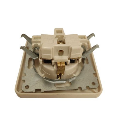 1 LUBANG / BROCO Stop Kontak Tanam IB Inbow + Pengaman Cream