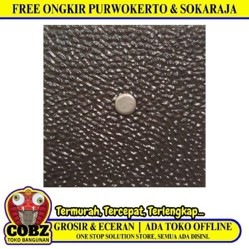 3MMx1.22Mx20M / SOLARFLAT Atap Polykarbonat Solid Embossed Bronze Roll