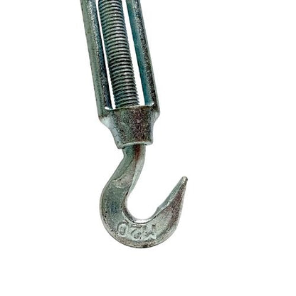 M 20 / TM Skrup Jarum Keras Kawat Turn Buckle 3/4 IN Silver