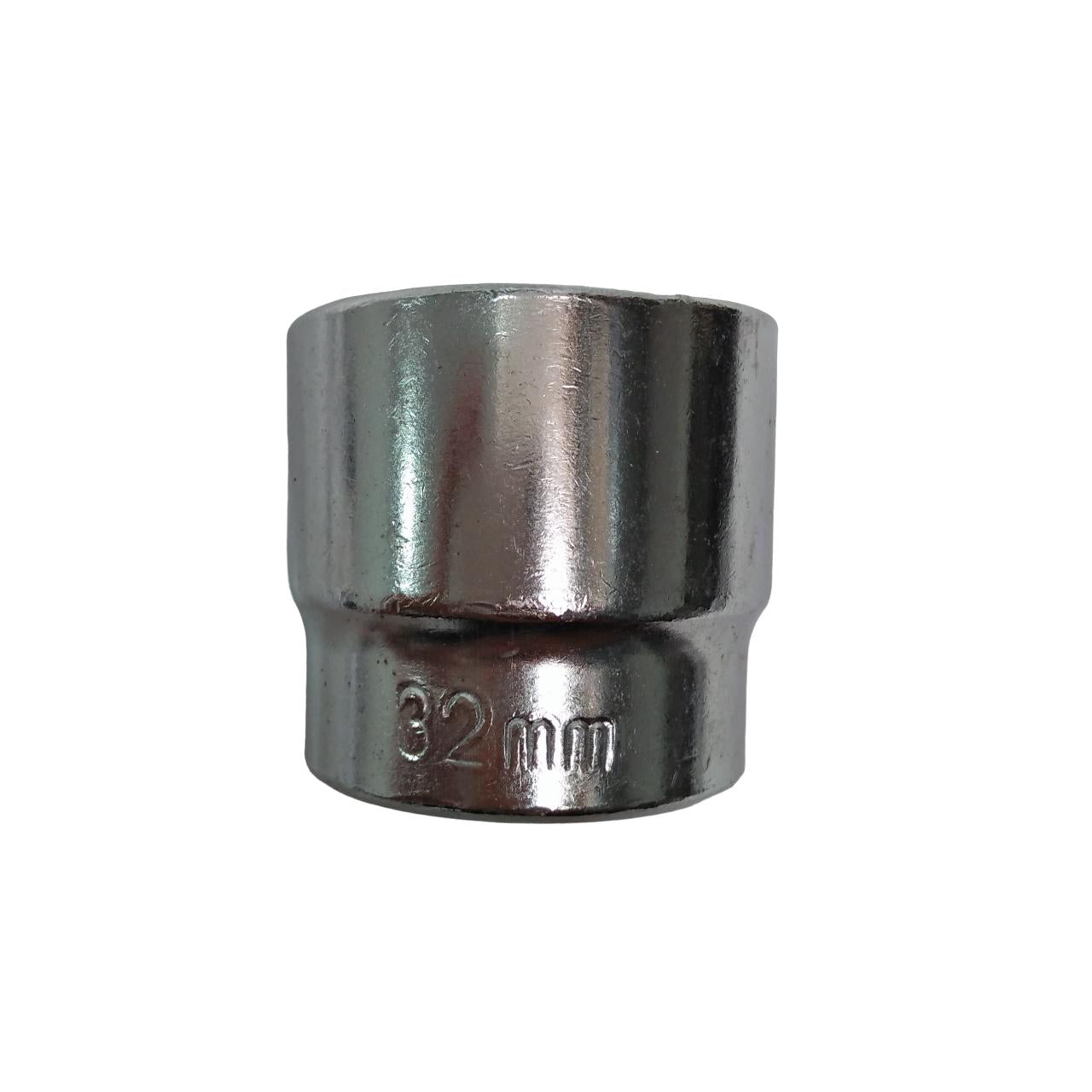 6 PT x 1/2 IN x 32 MM / TM Mata Kunci Sok Shock Socket Chrome