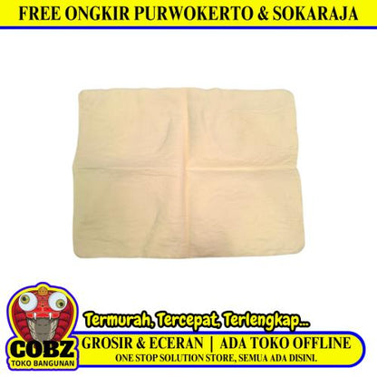 42 CM x 32 CM / COBZ Lap Kanebo Serat Chamois Mobil Motor Non Tabung