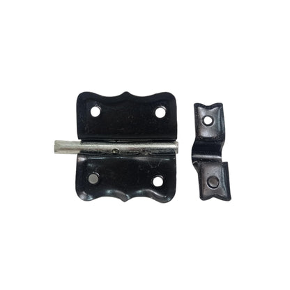 1 1/2 IN / KZK Grendel Kunci Slot Pintu Jendela Stainless Hitam