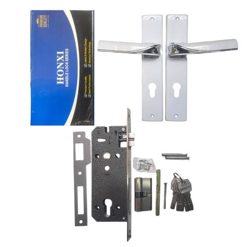 HONXI 333L Handle Door Lock Tarikan Handle Kunci Pintu Besar Set