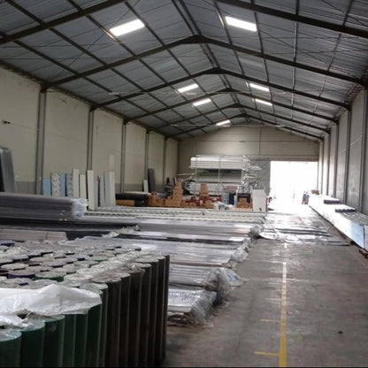 3MMx1.22Mx20M / SOLARFLAT Atap Polykarbonat Solid Embossed Grey Roll