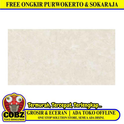 60 CM x 120 CM / SERENITY MONACO NATURALE Granit Dinding Kamar Mandi Glossy Dus