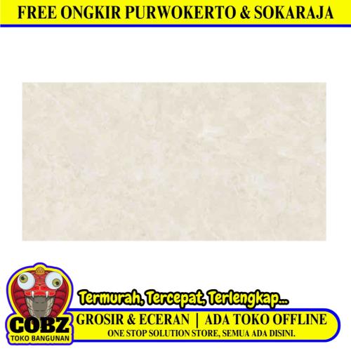 60 CM x 120 CM / SERENITY MONACO NATURALE Granit Dinding Kamar Mandi Glossy Dus