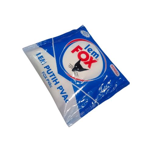 600 GR / FOX Lem Putih PVAc Untuk Kayu Kertas Campuran Plamir