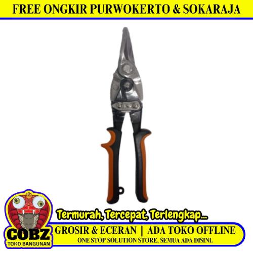 10 IN /BLACKFOOT Gunting Hollow Baja Ringan Seng Aviation Snip Scissor