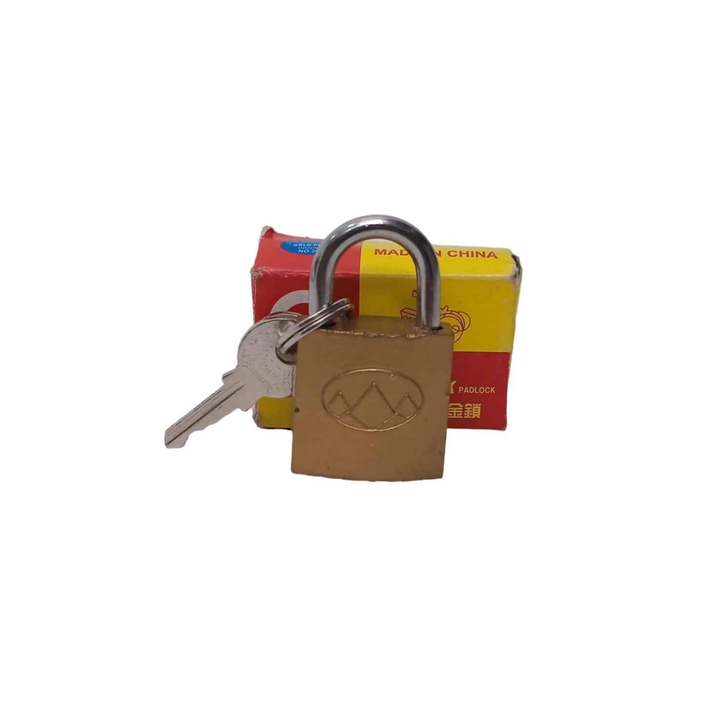 25 MM / GOLD PECK Gembok Pintu Pagar Padlock Anti Maling Leher Pendek