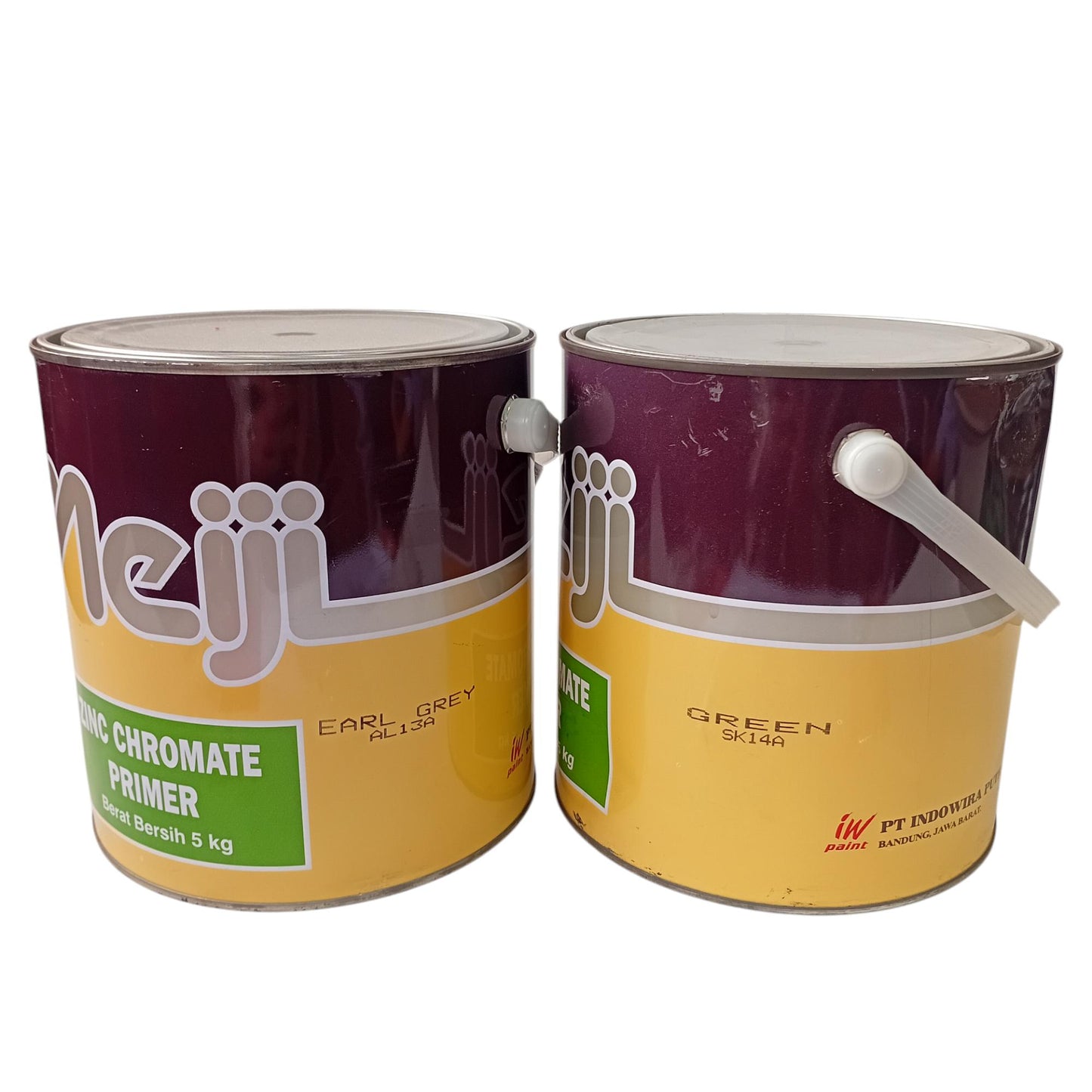 5 KG / MEIJI Cat Dasar Meni Besi Anti Karat Zinc Chromate Primer Kaleng