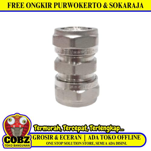 S 20 / FIDEM Sok Shock Socket Fitting Selang Pex Air Panas Stainless