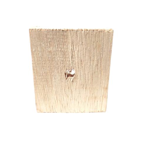 6 CM x 7 CM / TM Kayu Roset Tatakan Fitting Lampu Tempel Kotak