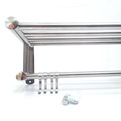 FUTAKO 02 Tempat Handuk Pakaian Tempel Dinding Besar Stainless Set