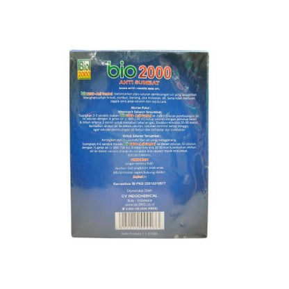 600 GR / BIO 2000 Anti Sumbat Pembersih Saluran Pipa WC Mampet Dus