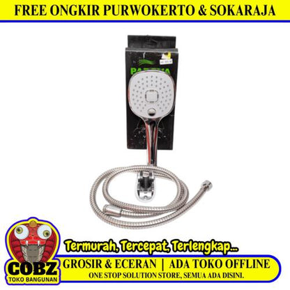 1/2 IN x 150 CM / PADOVA HS 373 CR Hand Shower Tangan Kamar Mandi Set