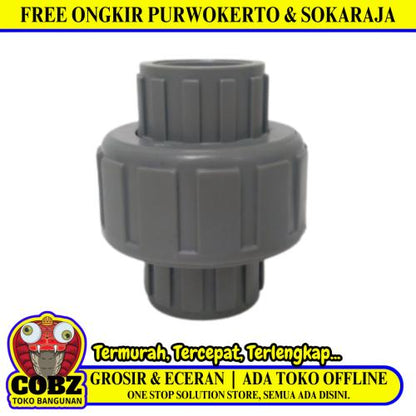 1/2 IN / RUCIKA Water Mur Moor Drat Dalam Female Union Thread PVC Pcs