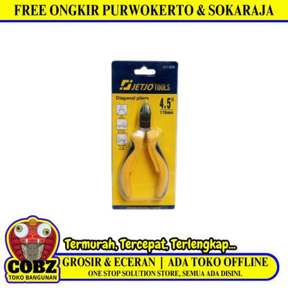 4 1/2 IN / JETJO 401390 Tang Potong Kawat Kabel Diagonal Cutting Pliers