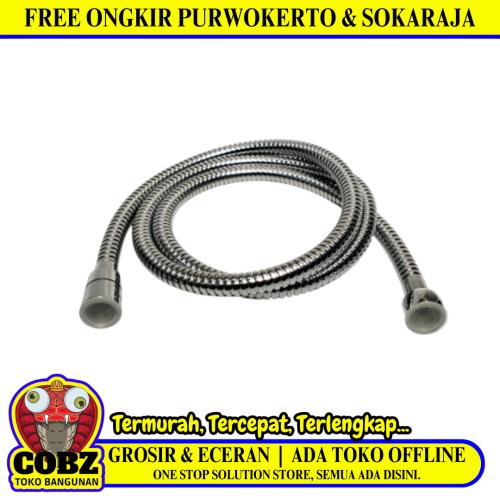1/2IN x 150CM / WASSER WFS-150 Selang Jet Shower Cebok Mandi Hose Stainless