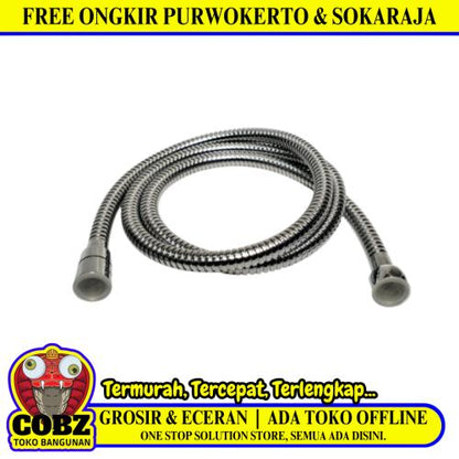 1/2IN x 150CM / WASSER WFS-150 Selang Jet Shower Cebok Mandi Hose Stainless