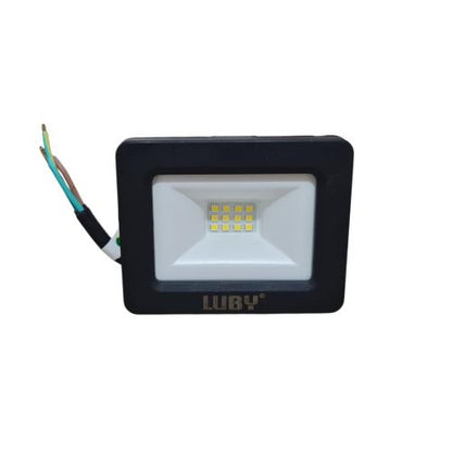 10 WATT / LUBY Lampu Kap Sorot Tembak Jalan Flood Light Warm White