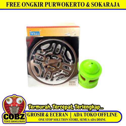 4 IN / IGM IS037 Saringan Got Leher Panjang Floor Drain Stainless