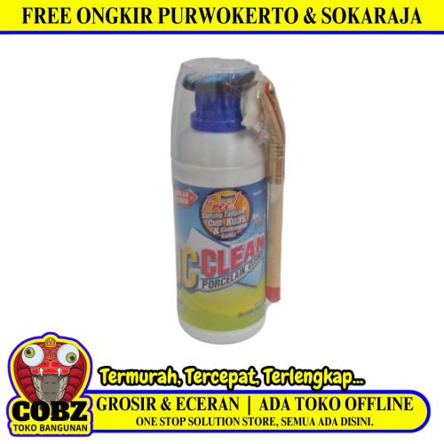 0.5 L/ JC CLEAN Cairan Pembersih Porselen Keramik Lantai Toilet Botol