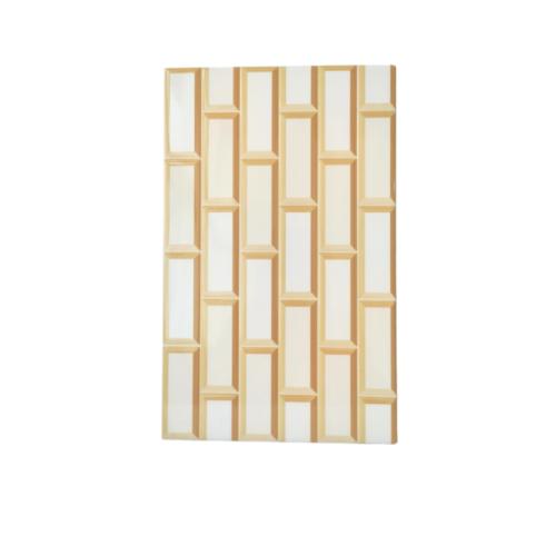 25 CM x 40 CM / UNO ZURICH Keramik Dinding Kamar Mandi Glossy Beige Dus