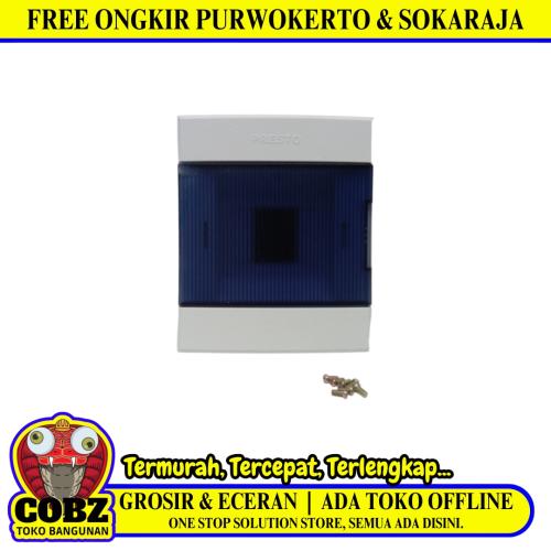 4GRUP/PRESTO7104 Box MCB Wadah Tempat MCB Pemutus Arus Sekring Listrik