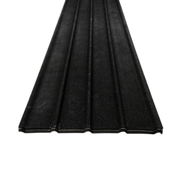 0.3 MM x 75 CM x 5 M / TM Spandek Pasir Gelombang Besar Hitam Lembar