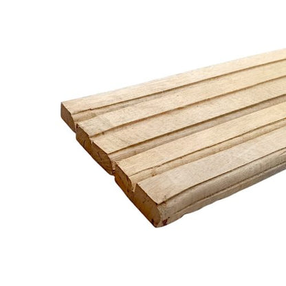 1 CM x 2 CM x 200 CM / NM List Kayu Profil Cermin Pigura Pintu Batang