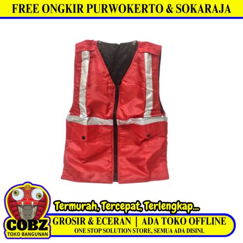SIZE L / COBZ Rompi Proyek Tukang Kerja Lapangan Parasit Merah