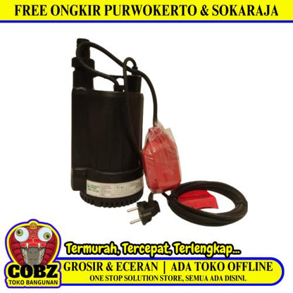 WASSER WD-101EA Pompa Celup Air Bersih Kolam Sumur Otomatis Set