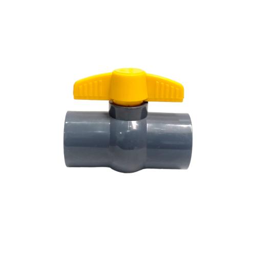 1 1/2 IN / ONDA PVAG Stop Kran Polos Ball Valve Engkol Plastik PVC